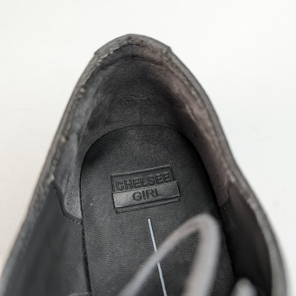 Chelsea Girl Grey Faux Suede Lace up Oxford Shoes Size 8 - Picture 8 of 9